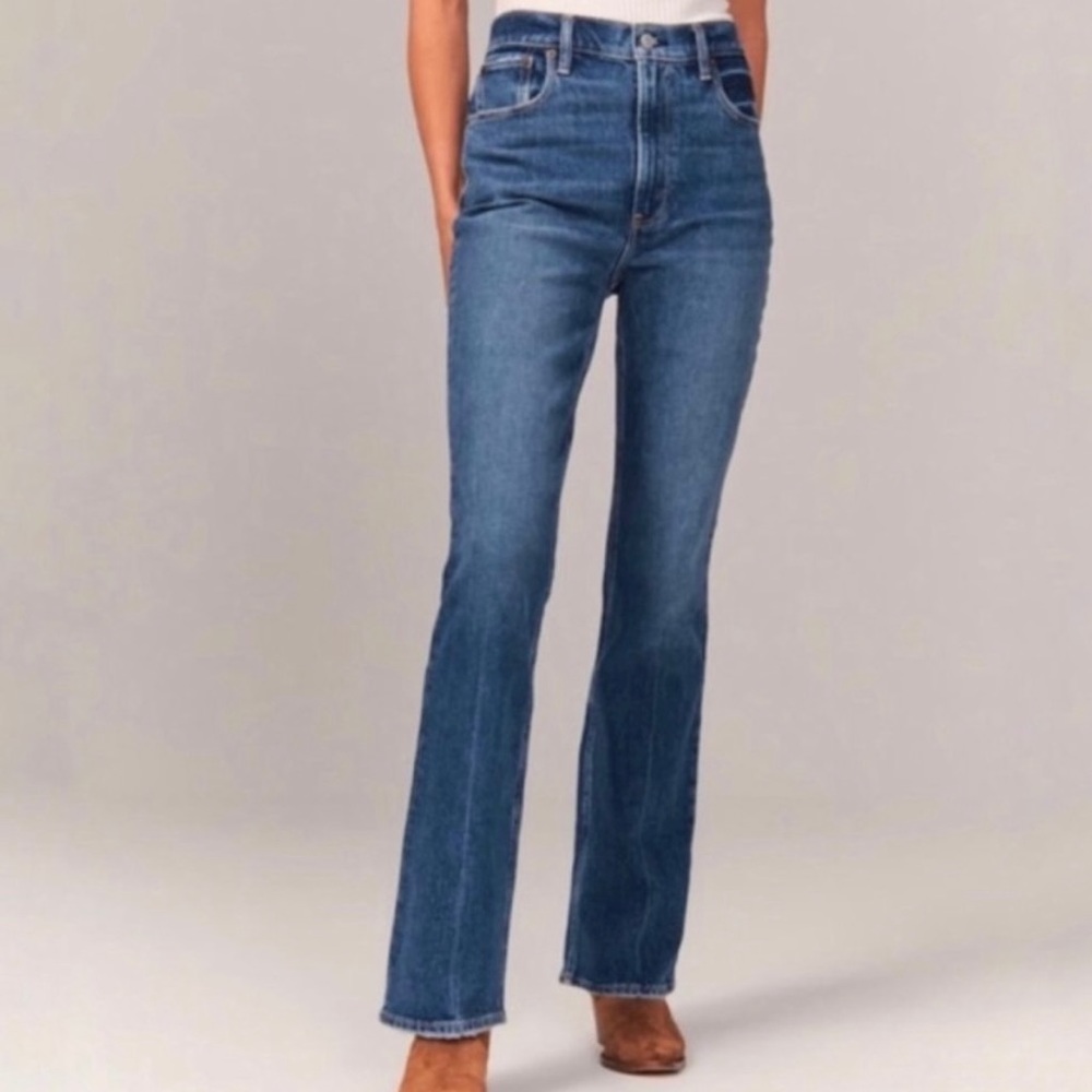 Abercrombie 70’s Vintage Flare Ultra High Rise 4R/27